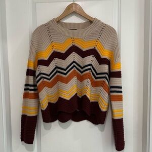 2/$40 UK2LA Multicolor Chevron Knit Sweater